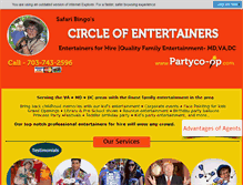 Tablet Screenshot of partyco-op.com